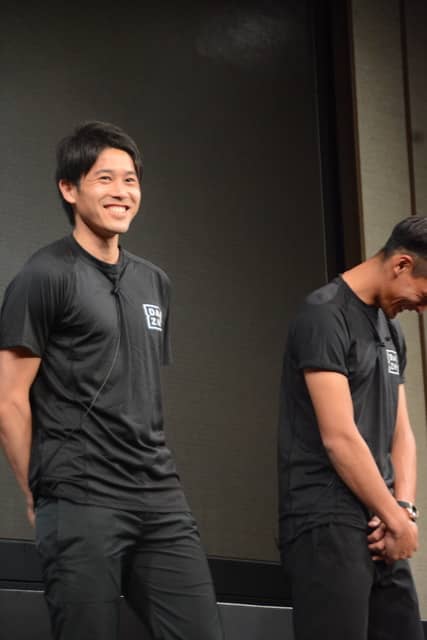 「DAZN（ダゾーン）」のアンバサダー就任会見が2月15日、都内で開催された。撮影：大日方航