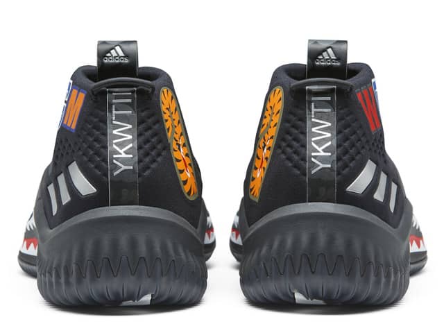 アディダス×ベイプ「adidas Basketball by BAPE DAME 4」発売