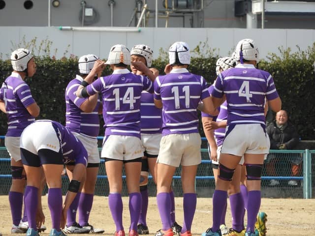 試合前の東京の選手たち撮影：手束仁