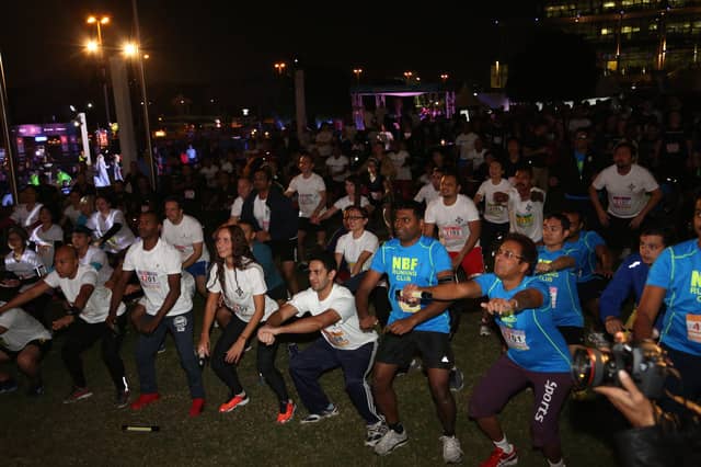 企業単位で参加するランイベント「ブルームバーグ スクエア・マイル・リレー 東京」5月開催