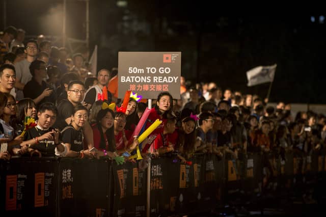 企業単位で参加するランイベント「ブルームバーグ スクエア・マイル・リレー 東京」5月開催