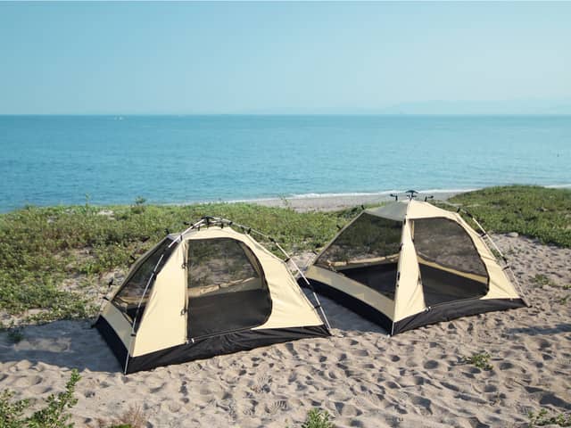 大型テントの中に設営するコットンテント「カンガルーテント」発売