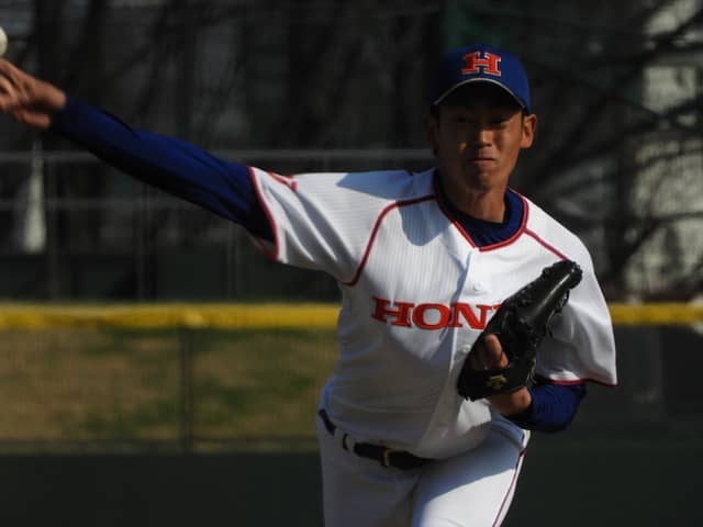 Honda・栃谷(小山台→國學院大)は、今季、鈴鹿から移籍撮影:手束仁