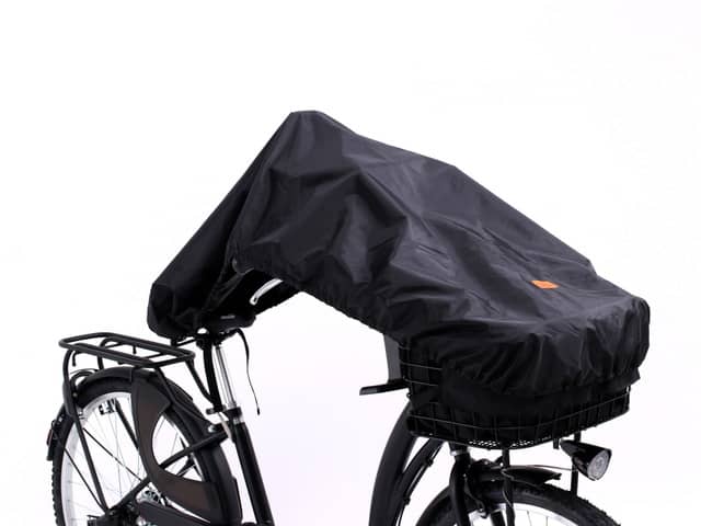 前カゴ、ハンドル、サドルだけを覆う自転車用前カゴカバー「Toit Noir」発売