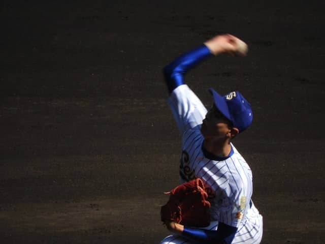 松山聖陵・土居君撮影：手束仁