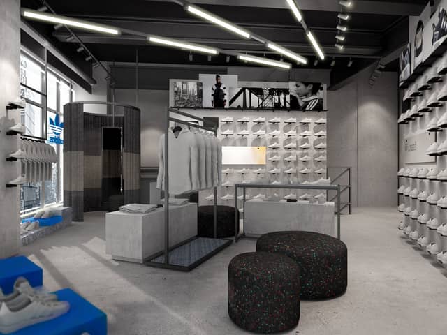 アディダス、アトモス渋谷店に渋谷のファッショントレンドを意識した専用フロアをオープン