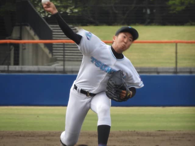 筑波大・村木文哉君（２年・静岡）撮影：手束仁