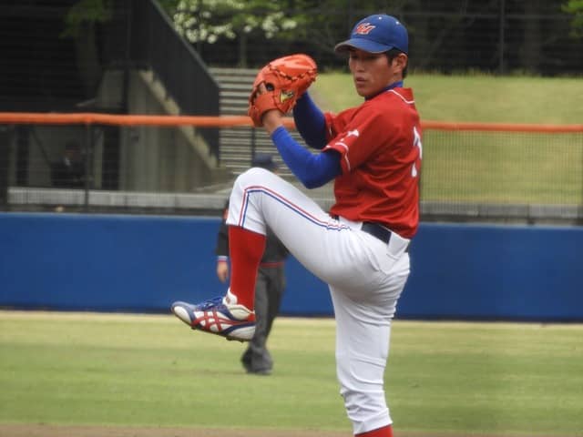 帝京大・廣畑敦也君（３年・玉野光南）撮影：手束仁