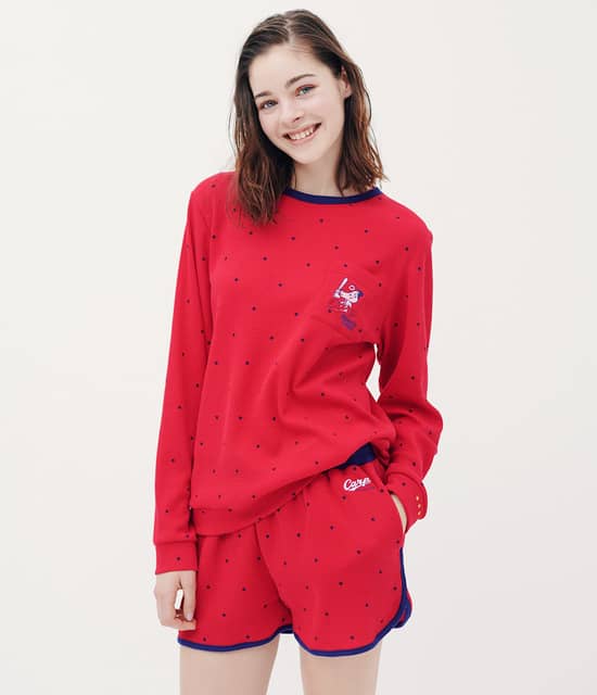 カープ×PEACH JOHNコラボ第2弾!パジャマ&キャンバストート発売