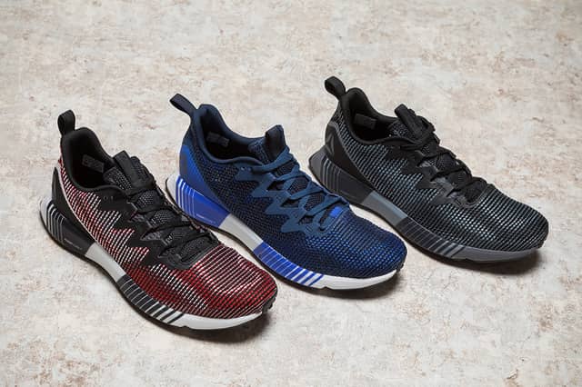 リーボック、アジリティトレーニングにも対応するランニングシューズ「FUSION FLEXWEAVE」発売
