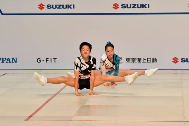 エアロビック世界大会、シニア男子シングルの斉藤瑞己が3連覇