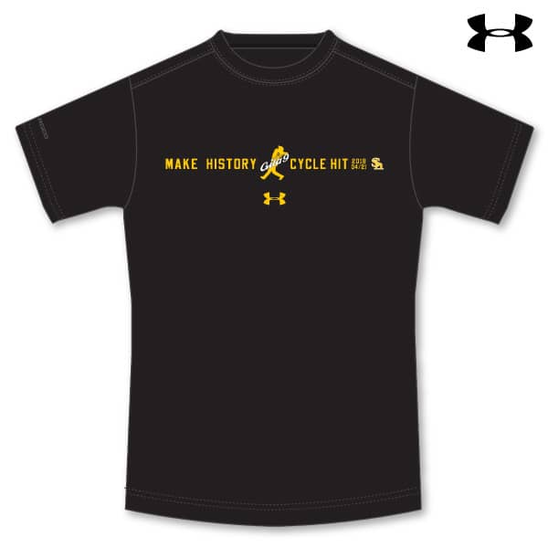 柳田悠岐サイクルヒット達成記念グッズ販売…直筆サイン入りフォトパネルやTシャツなど