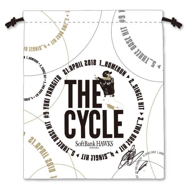 柳田悠岐サイクルヒット達成記念グッズ販売…直筆サイン入りフォトパネルやTシャツなど