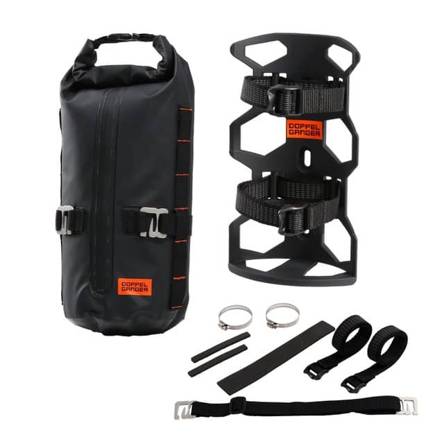 自転車の積載量を増やす大型ケージ＆バッグセット発売