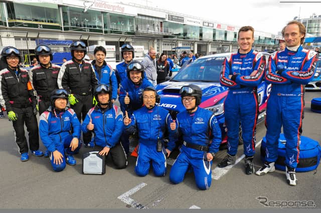 予選レースに臨んだSTI陣営。《写真提供 SUBARU / STI》