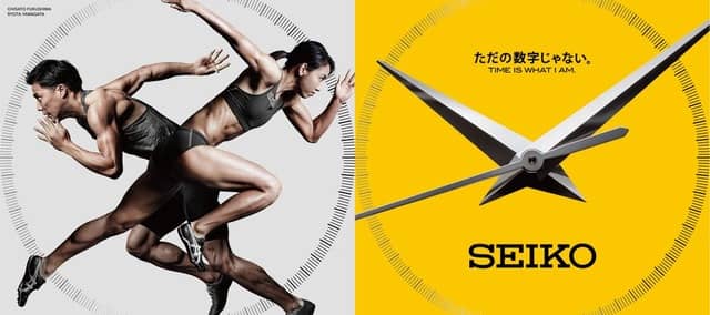 セイコー、山縣亮太と福島千里がベストタイムを目指す姿を切り取った新広告を公開