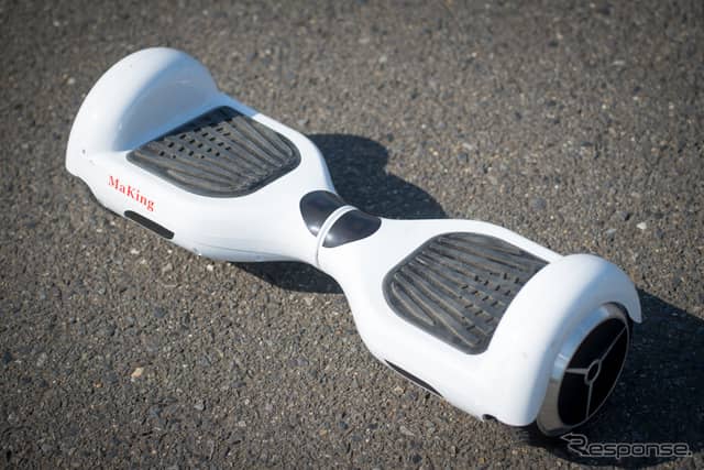 MaKingのバランススクーター『BSZ』《撮影 五味渕秀行》