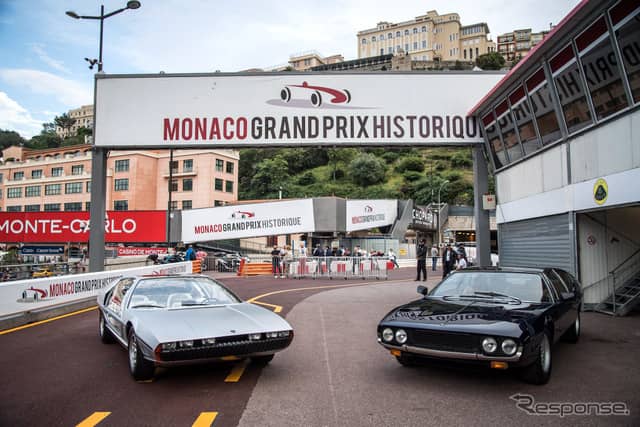 2018年のイベントではマルツァル（向かって左）に加え、エスパーダも登場。1968年に発表され、マルツァルの市販バージョン的な2ドア4シーターだ。