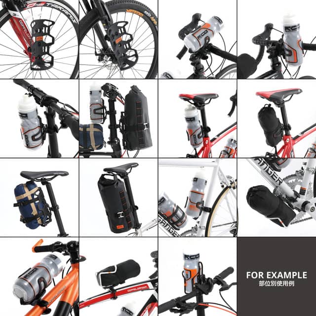 ボトルケージを好きな場所に取り付けられる自転車用マウント「どこでもダボ穴」発売