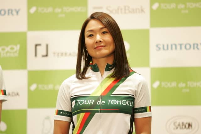 気仙沼市出身の谷真海。トライアスロンで東京パラリンピックを目指す撮影：山口和幸