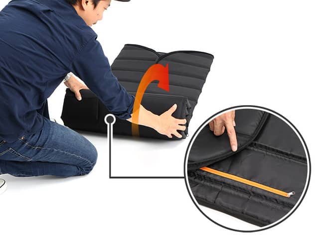 小径車向けの肉厚パッド入り収納用バッグ「耐衝撃輪行キャリングバッグミニ」発売