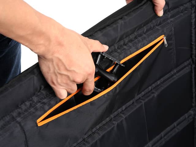 小径車向けの肉厚パッド入り収納用バッグ「耐衝撃輪行キャリングバッグミニ」発売