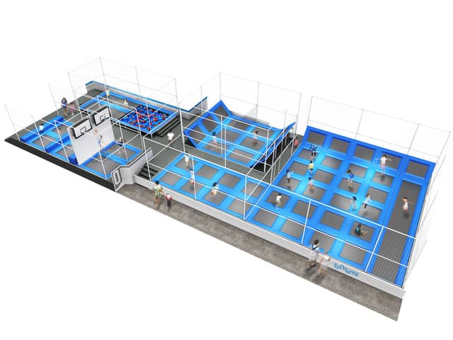 対決できるアクティビティを設置した屋内アスレチック施設「TONDEMI HEIWAJIMA」7月オープン