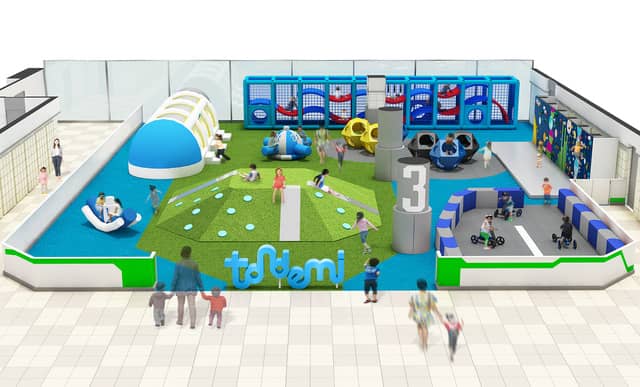 対決できるアクティビティを設置した屋内アスレチック施設「TONDEMI HEIWAJIMA」7月オープン