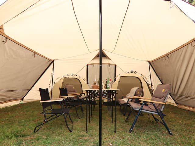 初心者でも立てられる大型シェルター「ロクロクベース」発売