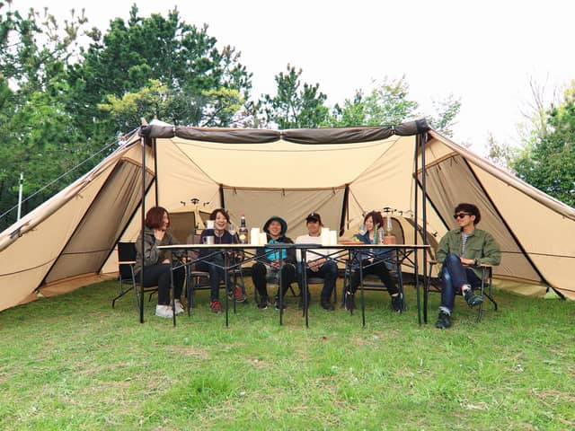 初心者でも立てられる大型シェルター「ロクロクベース」発売