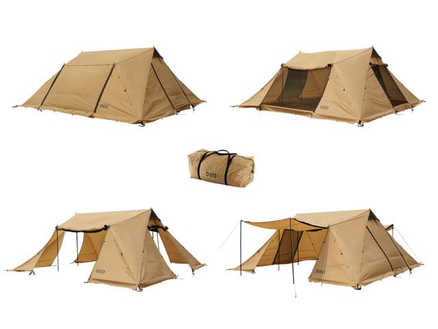 初心者でも立てられる大型シェルター「ロクロクベース」発売