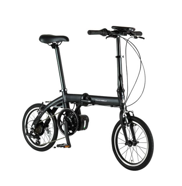 16インチの折りたたみ式電動アシスト自転車「TRANS MOBILLY166E」8月発売
