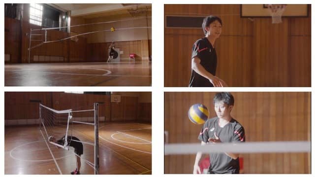 全日本男子バレーボールキャプテン柳田将洋がスゴ技プレーを披露！WEBムービー公開