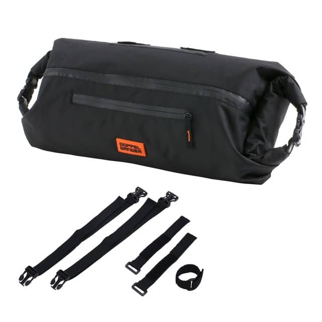 風呂敷構造の自転車用フロントバッグ「ラップハンドルバーバッグ」発売