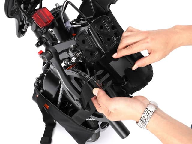 折りたたみ自転車を背負って運べるリュック型輪行バッグ「ショエル」発売