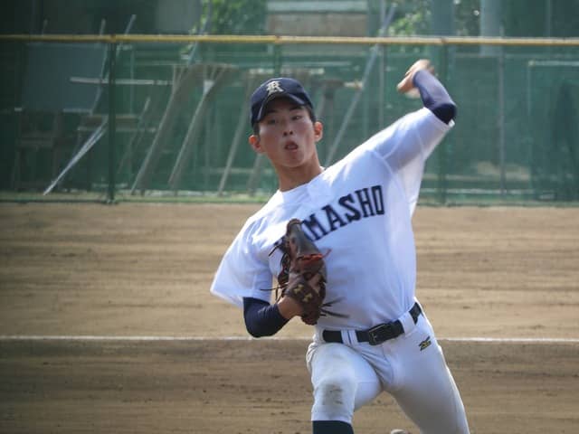 熊谷商・山中智弥君撮影：手束仁