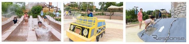 びしょぬれ！がいっぱい。スプラッシュサーキット