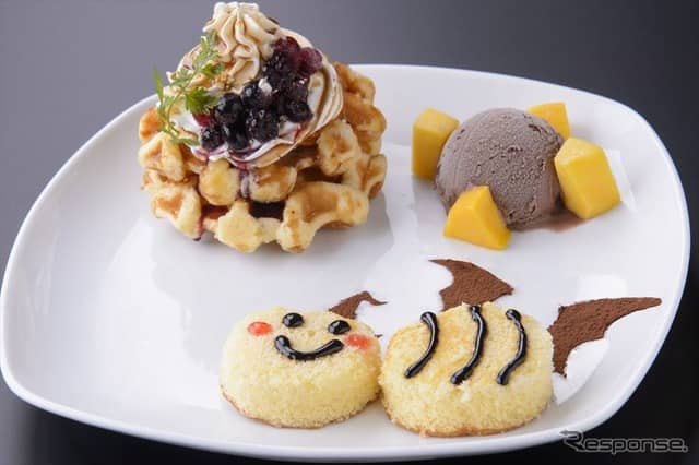 ぶんぶんのハロウィーンプレート