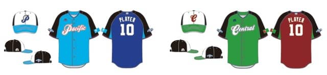 プロ野球オールスターゲーム「練習用ユニフォーム」デザイン発表