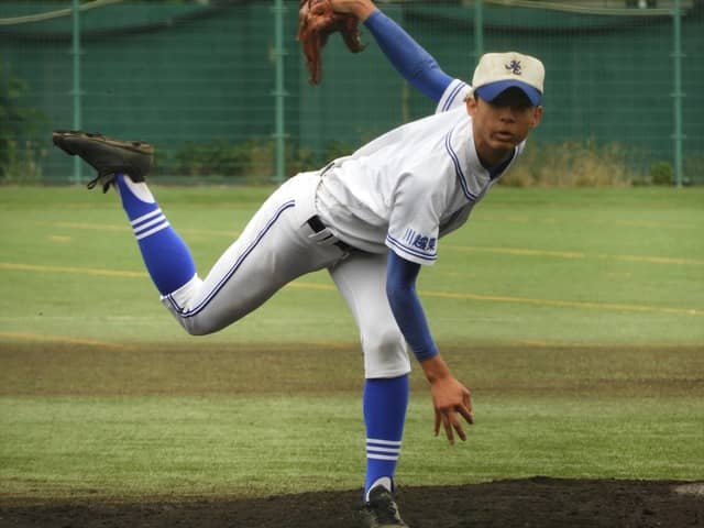 川越東・宮崎元気君撮影:手束仁