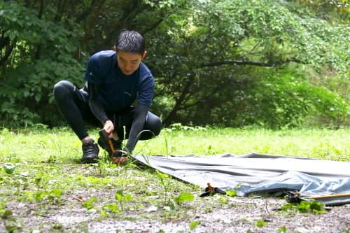自転車を置けるサイクリスト向けツールームテント「バックフリップバイシクルテント」発売