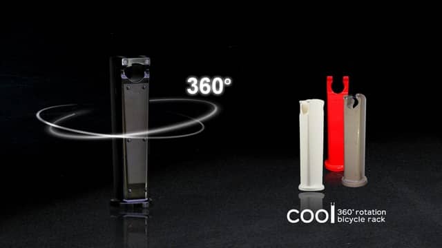 あらゆる自転車フレームを固定するラック「cool」先行予約スタート