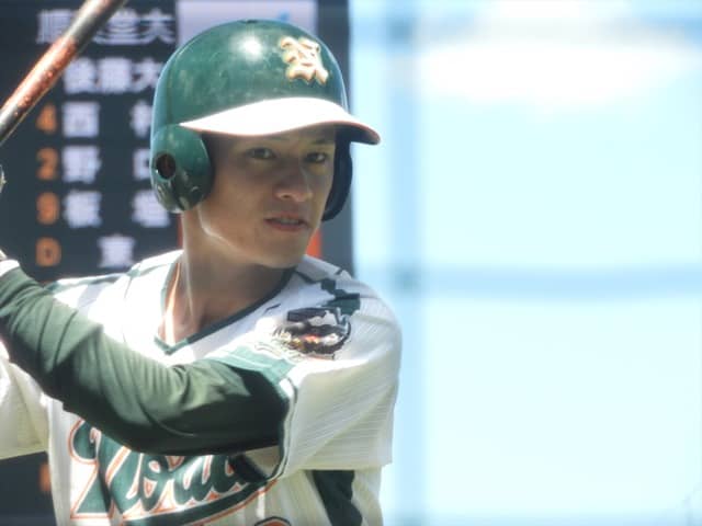 東京農大・合田壮一郎君（４・筑陽学園）撮影：手束仁