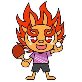 【卓球・Tリーグ】琉球アスティーダのマスコットキャラ「てぃーだくん」が誕生