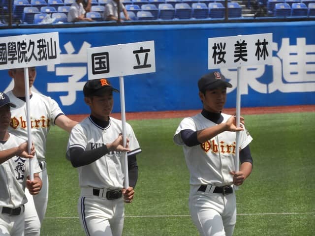 第58回大会の桜美林は初出場初優勝を果たす。国立は第62回、國學院久我山は第63回撮影：手束仁