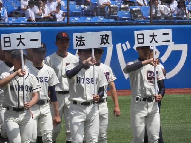 日大二（第41回）、法政（第43回）、日大一（第45回）撮影：手束仁