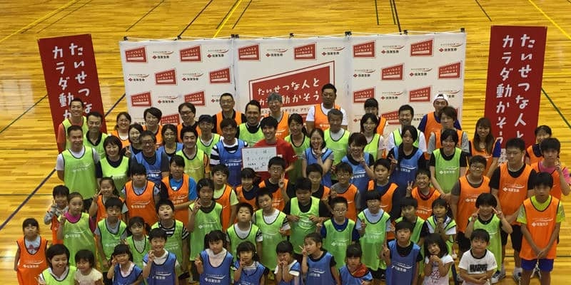 卓球リオ五輪団体銀・吉村真晴、親子卓球教室開催。セネガル戦の西野Jにエール「日本の方が絶対にチーム力高い」