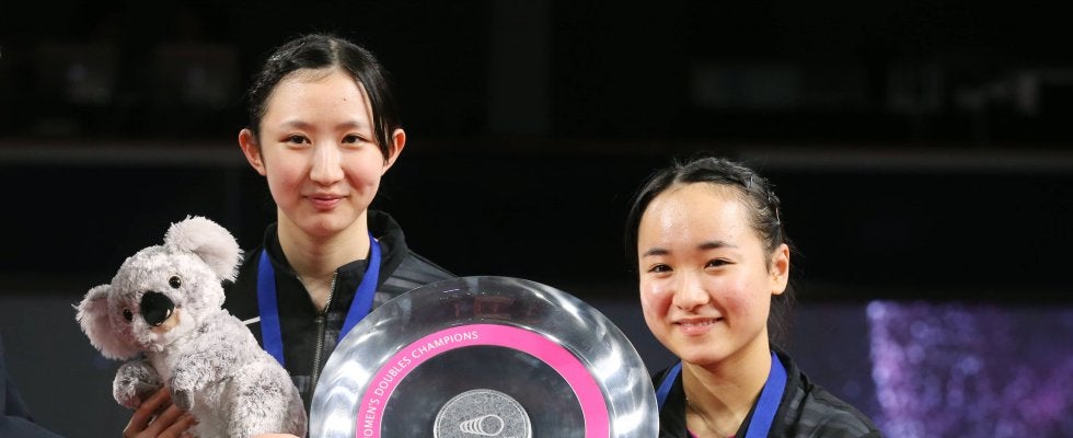 “みまひな”ペアが日本人対決制し優勝＜卓球・ITTFオーストラリアOP女子6日目＞