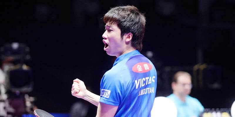 水谷隼 男子日本人唯一のベスト4進出！日韓エース対決を制すも「目標は優勝なので、全然満足していない」【韓国OP】