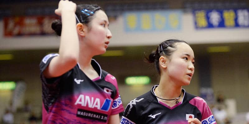 卓球日本は男女ダブルスで決勝進出！ 「みまひな」は日本人対決へ【オーストラリアOP】